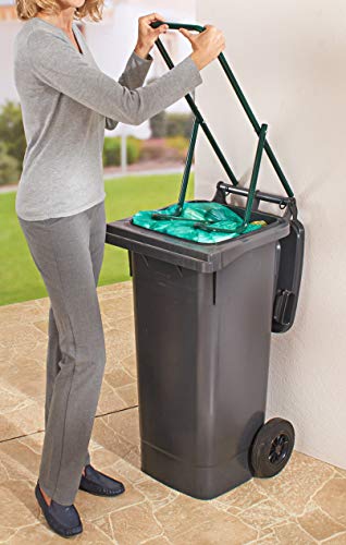 Preisvergleich Produktbild Dekoleidenschaft Müllpresse aus Metall, universal geeignet für Papiertonne, Abfalltonne, Restmülltonne, Biotonne, Müllverdichter