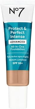 No7 Protect & Perfect ADVANCED All in One Foundation new packaging - Honey 30ml pack of 1