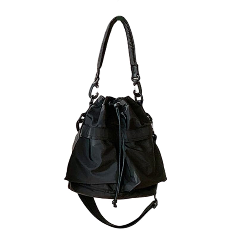 Sac à bandoulière seau léger en nylon pour soulager vos épaules