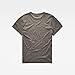 G-STAR Raw Men's Holorn Graphic Crew Neck Short Sleeve T-Shirt, RAW: Gs Grey, Small