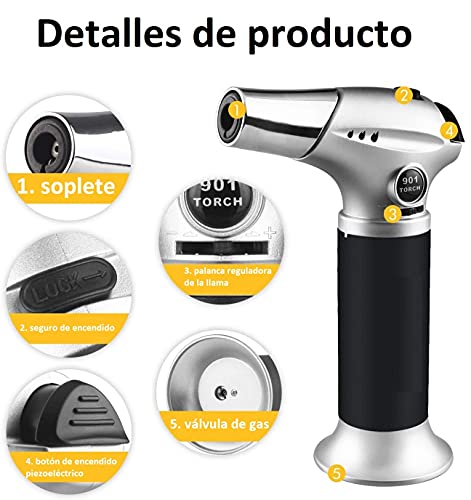 Reviews y listado de Soplete de gas precio los 7 más buscados. 25 Imagen adicional