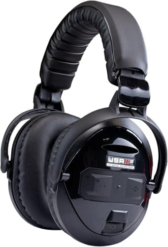 XP Metal Detectors Casque WSAII Sans Fil - Compatible Deus II Et WS6 Master - Étanche IP67