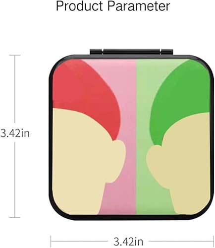 Vista 97 de PERFECTSIGHT 48 Switch Game Card Case for Nintendo Switch OLED Switch Lite, Cute 48 Game Holder Cartridge Case for Game Cards and SD Cards, Kawaii