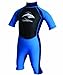 Konfidence Children's Shorty Wetsuit - Blue (3-4 Years)