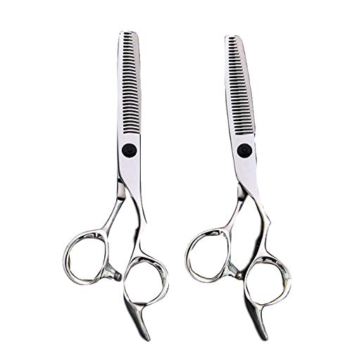 Haarschneideschere 6,0 Zoll/Nahtlose Haarschneideschere/Fischgrätenschere (Größe: Geweihzahn) ()