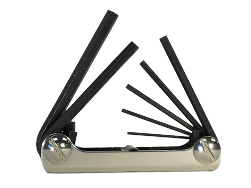 EKLIND 22572 Classic Steel Handle Fold-up TORX star Key - 7pc set T6-T20