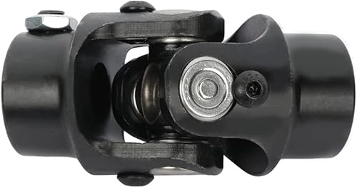 Miniatura 3 de SCITOO Eje de dirección redondo de 34 pulgadas DD universal con junta en U cromada individual, ángulo de trabajo de 3.268in, 35 grados