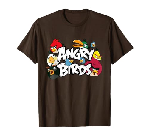 Angry Birds Classic T-Shirt, Men, Brown, X-Large