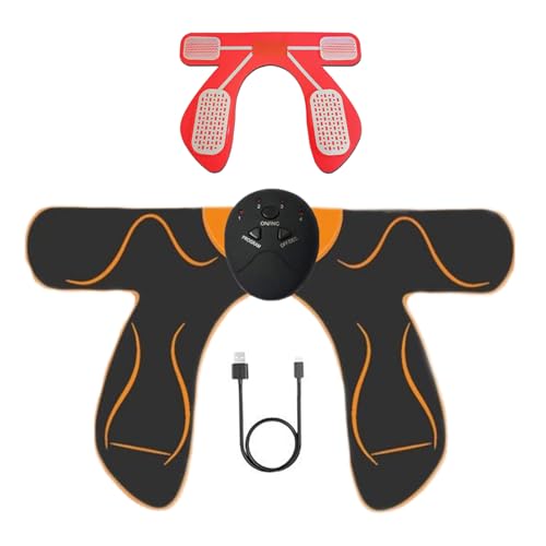 Electrostimulateur Musculaire Fessier, Trainer Entraîneur Électrique De Hanches, Tonifiant Musculaire, Massant Rechargeable 10 Niveaux Pour Entraîner Et...