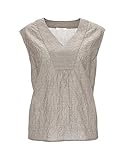 Lässiges Top OPUS Damen Farani Bluse, Creamy Camel, 42