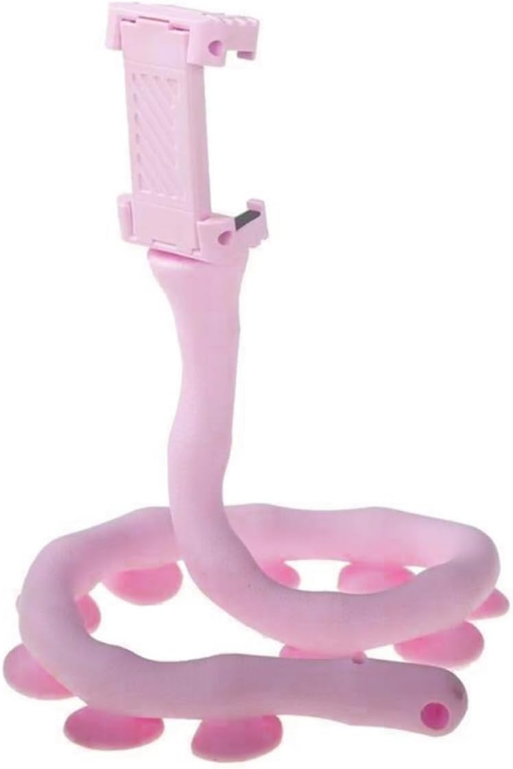 SHINEOFI 2pcs Suction Cup Octopus Silicone Phone Holder for Desktop Use