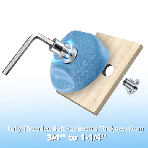 Image of 32Pcs Rock Climbing Holds, Multi Size Climbing Wall Grips for Kids Adults