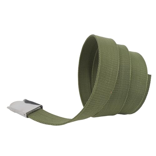 Thickened Diving Belt, Diving Weight Belt Weight Belt Diving Weight Belt Buckle,Nylon material (green)