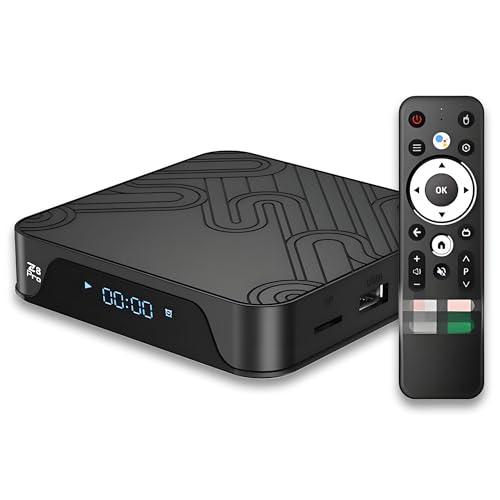 Z8 Pro Android TV Box 4G Quad Core 64 bits 4K HDR,Android Box 10/12 soporta HD 2.0 MAX a 8K de Salida,Streaming TV Box con Bluetooth 5.2,Smart Box de USB Externo MAX a 2TB