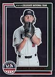 Carson Whisenhunt baseball trading card 2022 Panini USA College #38 Rookie (SF Giants SP)