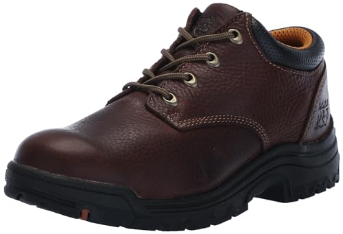 Timberland PRO Men's TiTAN Oxford Soft Toe Industrial Work Shoe, Haystack Brown-2024 NEW, 10.5M - Main Image