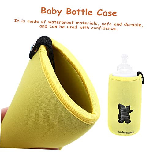 Toddmomy 4 Pçs Isolador Térmico Isolado Proteção Aleatória Bolsa De Café Mangas Infantis Manga Anti-