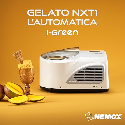 Nemox Eismaschine NXT1 L'AUTOMATICA i-Green halbprofessionelle und private Vollautomatische Eismaschine (weiß) – Bild 8