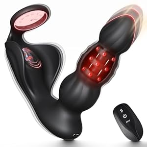 Bestvibe 3-in-1 Analvibrator mit Penisring BV5614