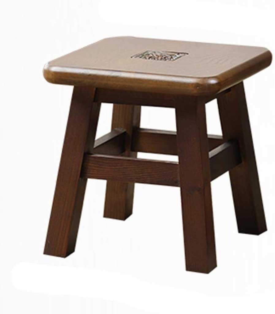 Wooden Bench-Shower Bench Stool with Shelf - Spa Bathroom Decor Wood Seat Bench for Indoor or Outdoor Use