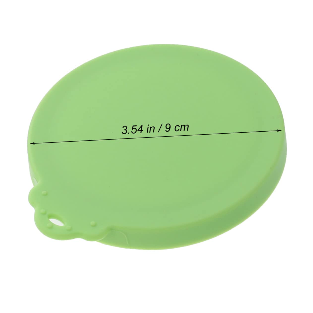 Toddmomy 2Pcs Food Grade Silicone Pet Food Storage Can Lid Covers Fits Multiple Orange Freshness for Dog Cat Cans