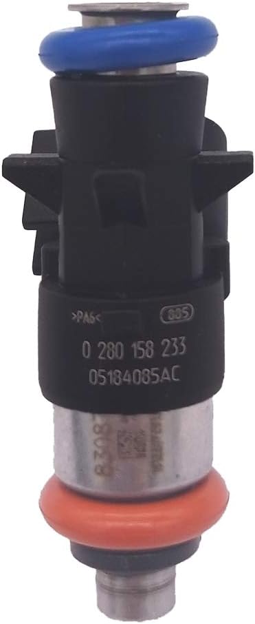 JESBEN 0280158233 6pcs Set Fuel Injectors Nozzles 4 Holes Replacement for Dodge Grand Caravan Challenger Durango Jeep Grand Cherokee Town & Country 2011-2017 FJ1147 5184085AC