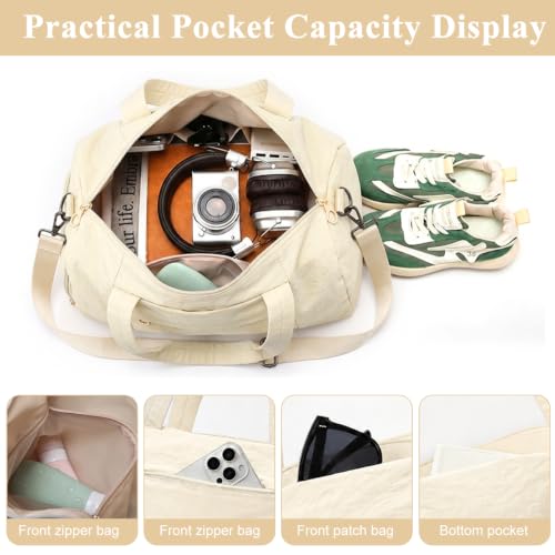 Image of PALAY Gym Duffle Bag Women Waterproof Travel Weekender Bag