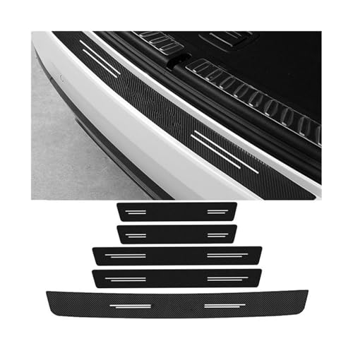 Protector de parachoques de coche pegatinas para umbral de puerta maletero CLA W205 1