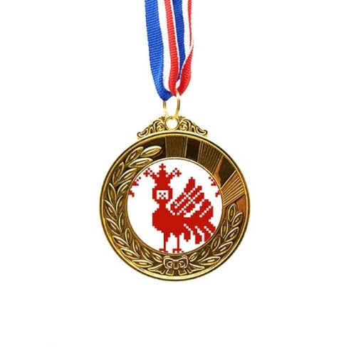 Medal Rusia Gold Award no/no para evitar trofeos frágiles en campeonatos oficiales