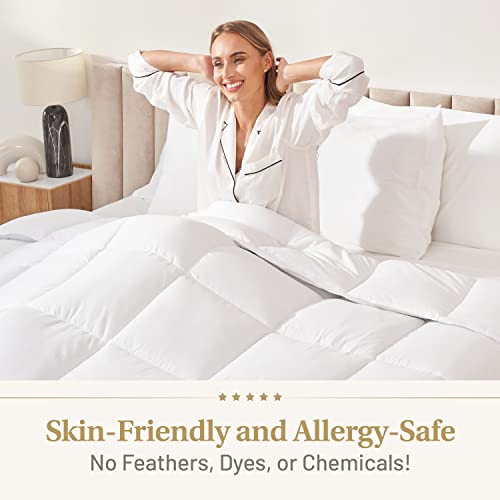 The Ultimate All Season Comforter Hotel Luxury Down Alternative Comforter Duvet Insert With Tabs Washable (California King) #TOP1
