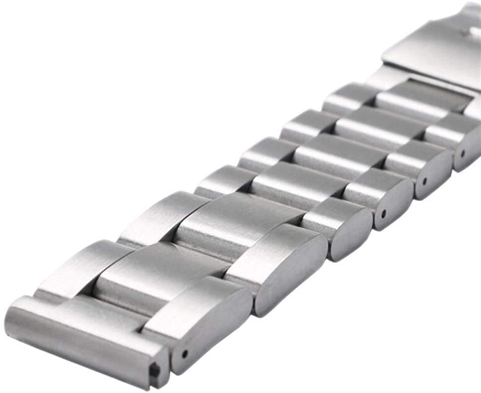 Bracelet de montre en acier résistant avec fermoir sécurisé