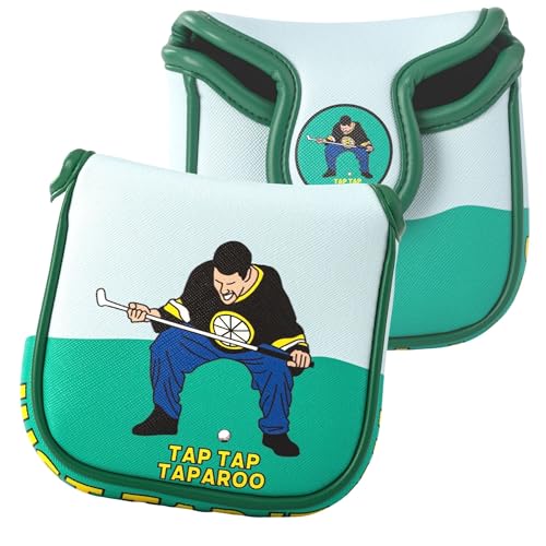 Funny Golf Putter Headcover for Men and Women Golf Accessories for Golfers - Tap Tap Taparoo