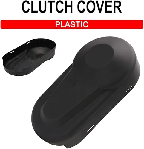 Miniatura 4 de Cubierta de embrague, mini cubierta de embrague de bicicleta de plástico para CT200U Trial CT200U-EX BT200X Predator 212CC 196CC 200CC Negro