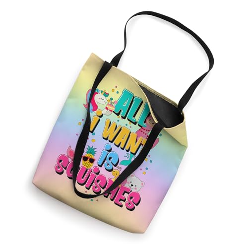 Bolso tote Girls Who Love A Squishy Rainbow miniatura 2