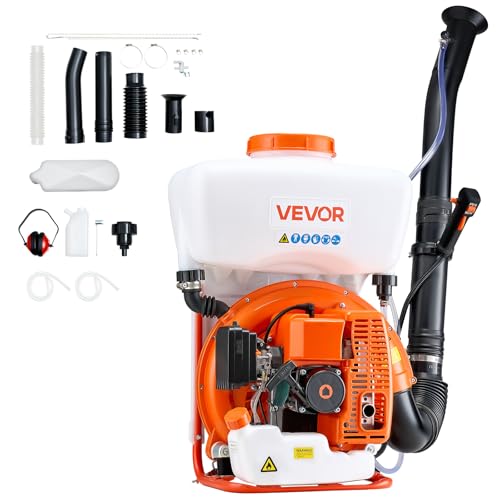 VEVOR Backpack Fogger Sprayer, 63CC 3HP Engine, Gas Powered Fogger Sprayer with...