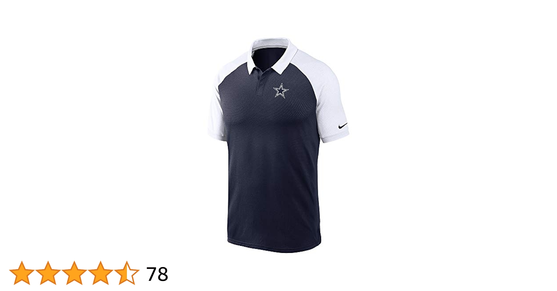 トップス NIKE PRO NFL Dallas Cowboys polo shirt NIKE PRO NFL Dallas Cowboys polo shirt