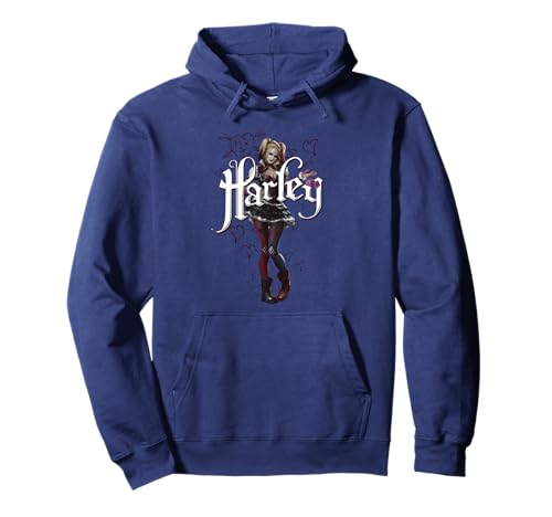 Image of Batman: Arkham Knight Harley Quinn Lover Girl Pullover Hoodie
