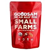 GoodSAM Organic Raw Pecan Halves 1 lb, Gluten Free, Sourced in Mexico, Regenerative Farming, Vegan,