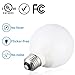 TORCHSTAR 12-Pack G25 LED Light Bulbs, 5W 40W Equivalent, Dimmable 450LM Globe Light Bulbs, 2700K Soft White, E26 Base Decorative Bulb, for Bathroom Vanity or Mirror, UL Listed