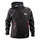 Race Face Team – Chaqueta Impermeable para Hombre, Hombre, Color Negro, tamaño Small