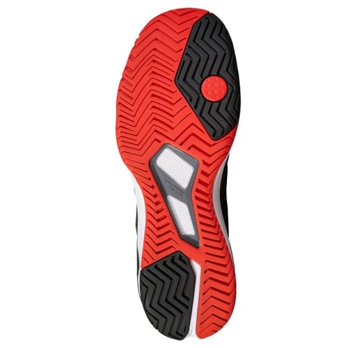 Pickleball Shoes Men Women Pickleball LUX Nexo Black/RED Lava – Unisex Court Shoes w/AGG Technology, Lateral Support2