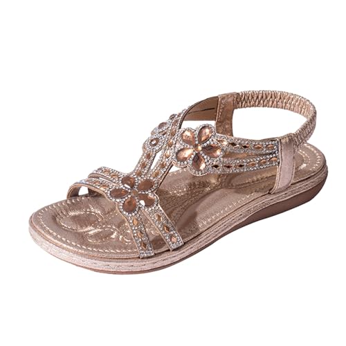 Sandales pour femme contre le mal de pied avec soutien plantaire ergonomique