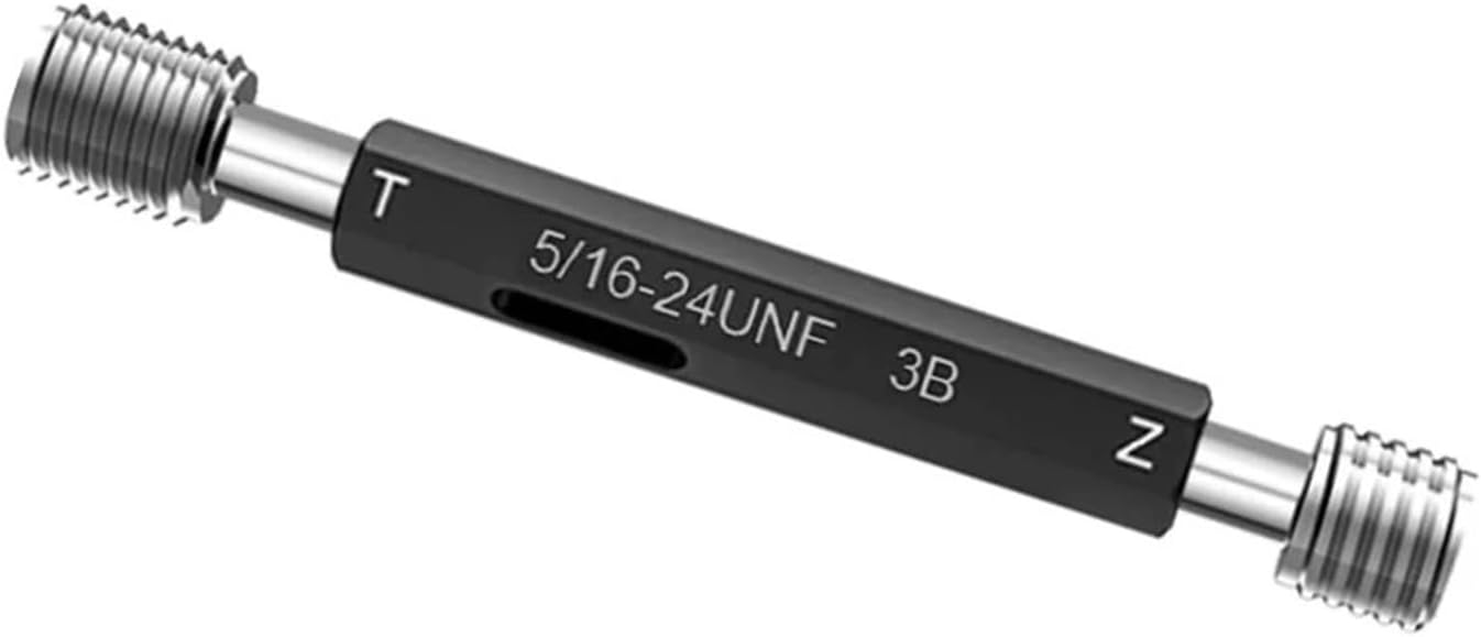 Steel pin Gauge 1PCS Steel Thread Plug Gauge Gage Fine UNC UNF1/4 1-64 2-56 12-28 10-24 3B Measure Tool(12-28UNF-3B)