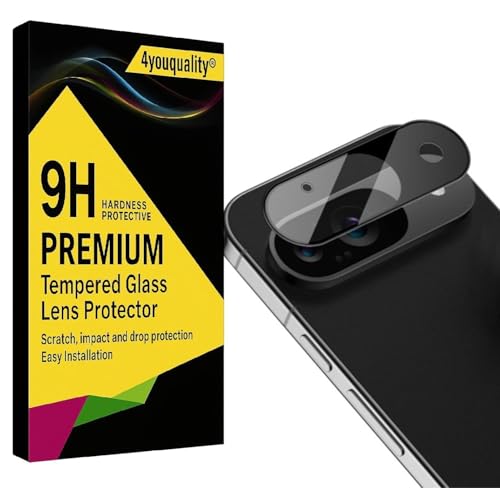 Image of 4youquality Back Camera Lens Protector Compatible with Google Pixel 9 (1 Pack) | 9H Tempered Glass Camera Guard | Military-Grade Anti Scratch Protection | Ultra Clear HD Lens Film | Bubble-Free Easy Installation | Case Friendly
