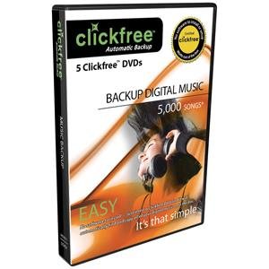 Clickfree DVD2005 4.5 GB Music DVD Backup