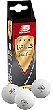 Sunflex Non Celluloid Plastik 40+ 3 Stern Tischtennis Ball