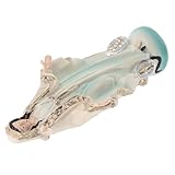 Superbe expression artistique : cette mini-statue est conçue avec un savoir-faire exceptionnel, offrant une sculpture miniature visuellement attrayante qui embellira n’importe quel espace, que ce soit comme décoration de bureau d’église, statue chrétienne ou statue de la vierge