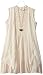Beautees Big Girls' Solid Tunic Vest Over Textured Gauze Dress