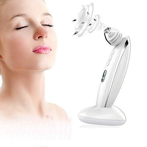 Elektrischer Mitesser Entferner, Akne-Dunstabzugshaube für den elektrischen Porenreiniger 2019, Mit 4 mikrokristallinen Köpfen, Für männliche
