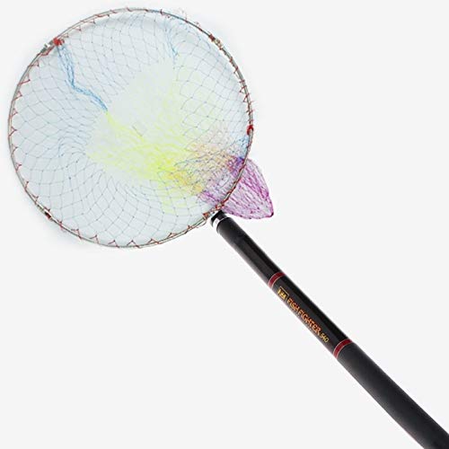 Retino Pesca 5.4M Retrattile da Pesca Guadino Rod Rotonda Stretch Brail Pole Strumenti Portatili (Color : Natural)